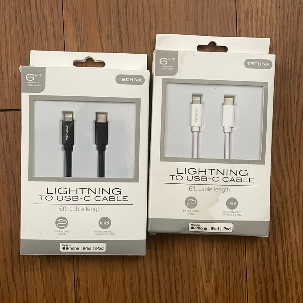 Lighting To USB -C Cable